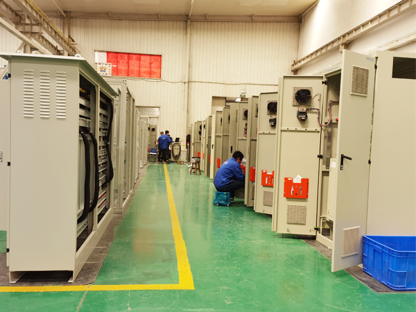 電氣控制柜生產現場
