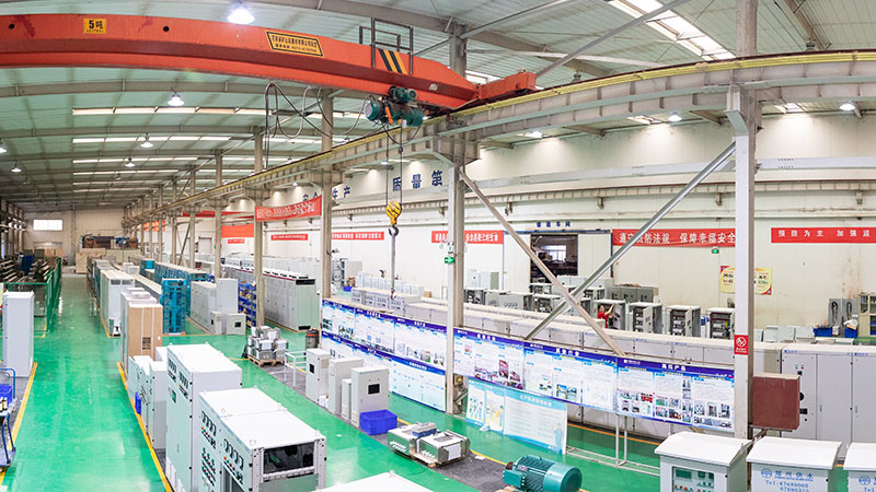 華東工控控制柜生產車間